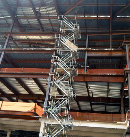 Florida Stair Tower Scaffolding Rentals